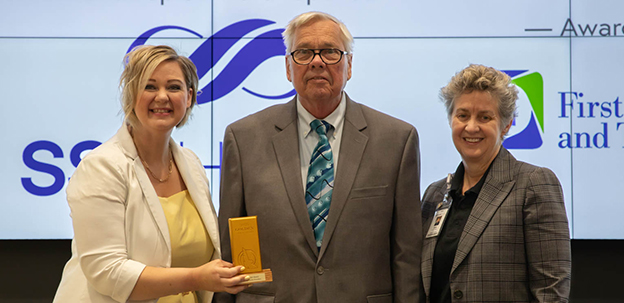 Winner of the 2025 Philanthropic Partner Golden Brick Award